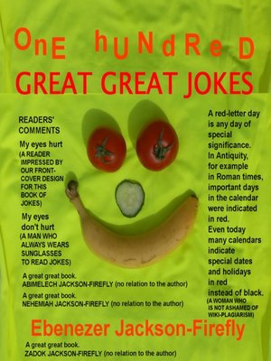 cover image of One Hundred Great Great Jokes